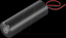 70105346 Cross laser module, red, 90°, 635 nm, 3 VDC, 16x45 mm, class 1