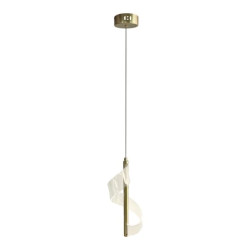 Lampa wisząca LARGO 10W LED ZŁOTY 4000K 10W LED IP20 ML1041 Milagro