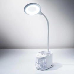 Ładowalna lampka biurkowa ze schowkiem Tiross TS-2233