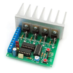 Sterownik unipolarnego silnika krokowego 5-15 V - KIT AVT 1814