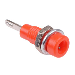 Red 2mm Test Socket Connector