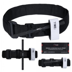 Staza taktyczna opaska uciskowa BLACK FRONT 95cm (metalowy krępulec)