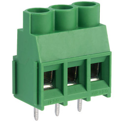 CamdenBoss CTB04VY/3 3 Way 32A Terminal Block 6.35mm