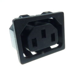 GNIAZDO IEC TU-302-S-N ŻEŃSKIE WCISKANE RoHS