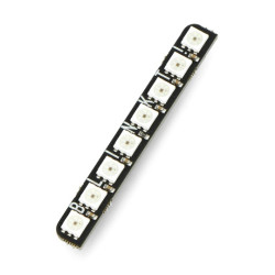 Blinkt! 8x LED RGB adresowane - nakładka dla Raspberry Pi