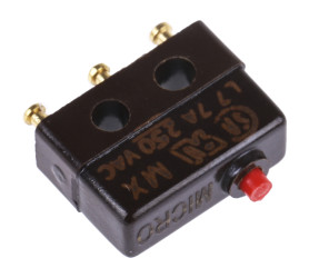 Mikroprzełącznik subminiaturowy z dźwignią z rolką RS PRO SP-CO