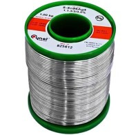 SA96-200-100C Bezołowiowe spoiwo Sn96Ag4 tinol grubość 2.0 mm waga 1kg (Cynel)