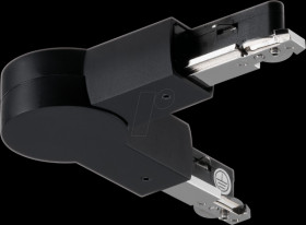 96909 URail joint connector, 159x36 mm, max. 1000 W, black