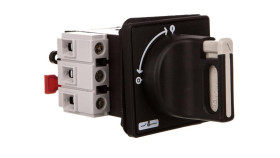 Rozłącznik Vbf 40A, 690V, 3-Biegunowy, Uchwyt Czarny Do Blokowania Vbf2