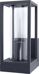 LEDVANCE Endurac Classic Frame 4058075554399 Zewnętrzna lampa ścienna LED E-27 ciemnoszary