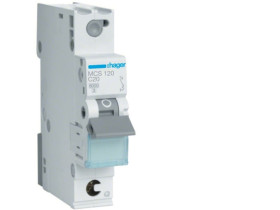 Wyłącznik nadprądowy C 20A 1P 6kA QuickConnect MCS120 HAGER