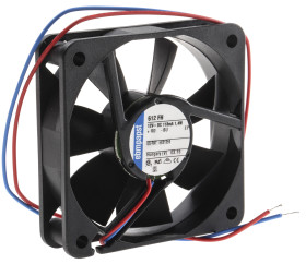 Wentylator osiowy 12 V DC DC 60 x 60 x 15mm 1.4W 33m³/h 31dB 117mA