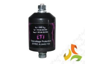 Ogranicznik przepięć typ A 35kA 1,7kV ETITEC A 500/5/A-NO ETI