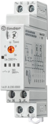 Staircase timer switch, 30 s to 20 min, delayed switch-off, 1 Form A (N/O), 230 VAC, 16 A/250 VAC, 14.01.8.230.0000