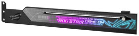 Asus ROG Strix Graphics Card Holder Uchwyt karty graficznej czarny, szary