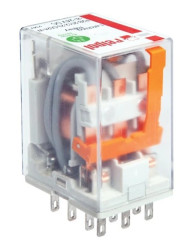 Przekaźnik bistabilny przemysłowy R2B-2012-23-D024-W 2P, 24 V DC, AgNi, IP 40, A00076