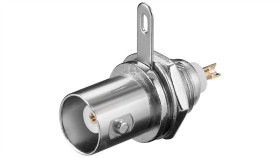 Gniazdo Bnc Do Montażu W Obudowie Z Przyłączem Lutowanym