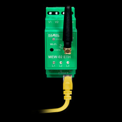 Monitor energii elektrycznej trójfazowy MEW-02 ETH ethernet+WiFi 3F+N SUPLA