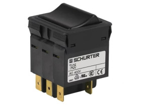 TA35-CKDBF100C0 Wyłącznik nadprądowy Iznam: 10A Uznam: 240VAC 3PST Bieguny: 3 MCB