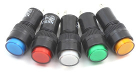 Kontrolka 12mm 12V DC żółta