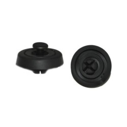 Nóżki antywibracyjne, Ø 25mm, H 5mm, RS PRO