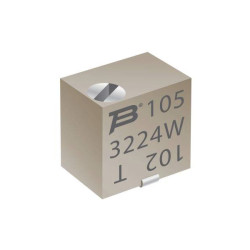 Bourns 3224W-1-504E Cermet trimmer linear 0.25 W 500 kΩ 4320° 1 pc