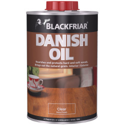 Blackfriar BF0771001D1 Danish Oil Clear 1 litre