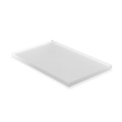 Klosz lampek do przycisku kształt: Prostokątny Przezroczysty Soczewka RAFI