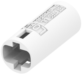 Circular encapsulation, white for SVT cable, 293359-1