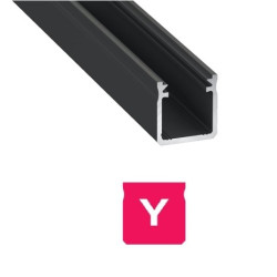 Profil LUMINES typ Y czarny anod. 1m n/t 773827