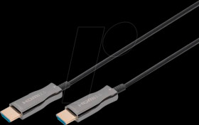 AK-330125-100-S HDMI/micro HDMI/AOC cable, 4K 60 Hz, 10.0 m