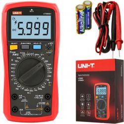 Miernik uniwersalny z pomiarem True RMS i funkcją LIVE multimetr cyfrowy z wyświetlaczem LCD UNI-T UT890D