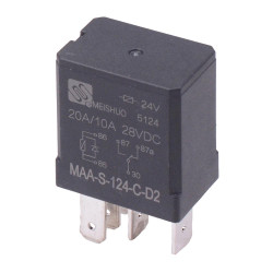 24V SPDT Micro Automotive Relay Diode 35A MAA-S-124-C-D2