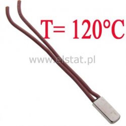 Termostat bimetaliczny metalowy ( NC 6A 120°C 250)