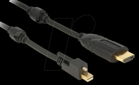 83732 mini DisplayPort 1.2 male to HDMI a male, 5 m, black