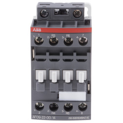 Stycznik 250 → 500 V ac/dc ABB styki: 4 4 kW 25 A 2NO + 2NC Śruba 1SBL137501R1400 AF09-22-00-14