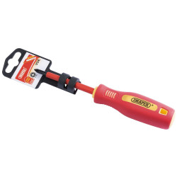 Draper 46533 No: 1 x 80mm Fully Insulated Soft Grip PZ TYPE Screwdriver.