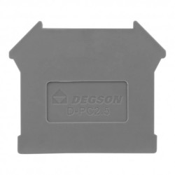 Płytka końcowa do złączki szynowej 2,5mm2 PC2,5 DGN 3565