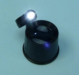 LUPA ZEGARMISTRZ.DO OKA 10x Z PODŚW.