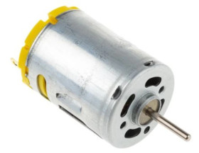 Silnik DC, 3 → 7.2 V., 4.41 A, 19.68 W, 19000 obr./min, 375 gcm, RS PRO