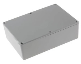 Obudowa ekranowana Szary, 171.9 x 120.9 x 55mm, RS PRO