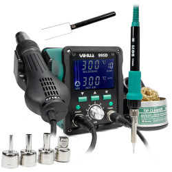 Stacja lutownicza Yihua 995D 720W HotAir + Kolbowa 100-480 °C