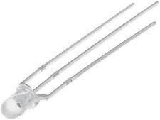 LED 3mm czerwona/zielona 4mcd