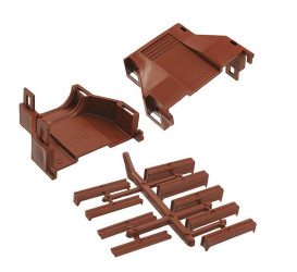 Przepusty ochronne TE Connectivity do użytku z: Wtyki i gniazda do siatki kwadratowej Metrimate