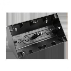 Simon 54 Premium Puszka natynkowa narożna 2-krotna do ramek PREMIUM czarny mat DPNR2/49