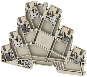 Złącze przyłączeniowe silnika Weidmüller 2742040000 zacisk push-in, złącze wtykowe 50 szt.