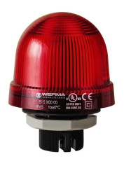 Sygnalizator świetlny czerwony 12-240V AC/DC stały do zabudowy IP65 815.100.00