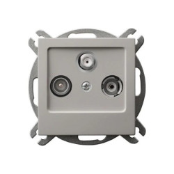 AS Gniazdo RTV-SAT końcowe kaszmir GPA-GS/m/82