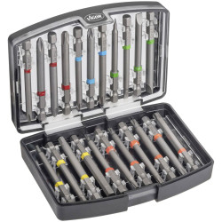 Vigor V6068 Bit Set Secure Storage Hex Solid 6.3mm (1/4 inch)