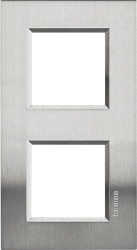 Legrand Ramka Living&Light stali szlachetnej LNA4802M2ACS 1 szt.